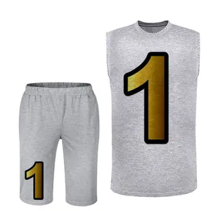 ست تاپ و شلوارک مردانه مدل 1 کد 233 رتگ طوسی