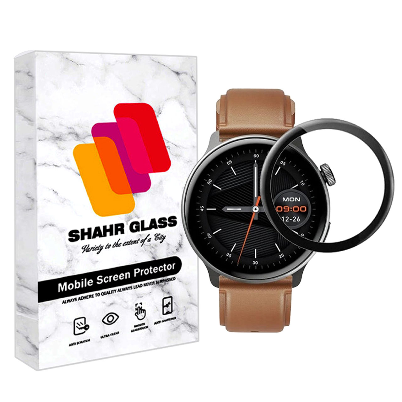محافظ صفحه نمایش شهر گلس مدل PMMAWSH مناسب برای ساعت هوشمند شیائومی Mibro Watch Lite2