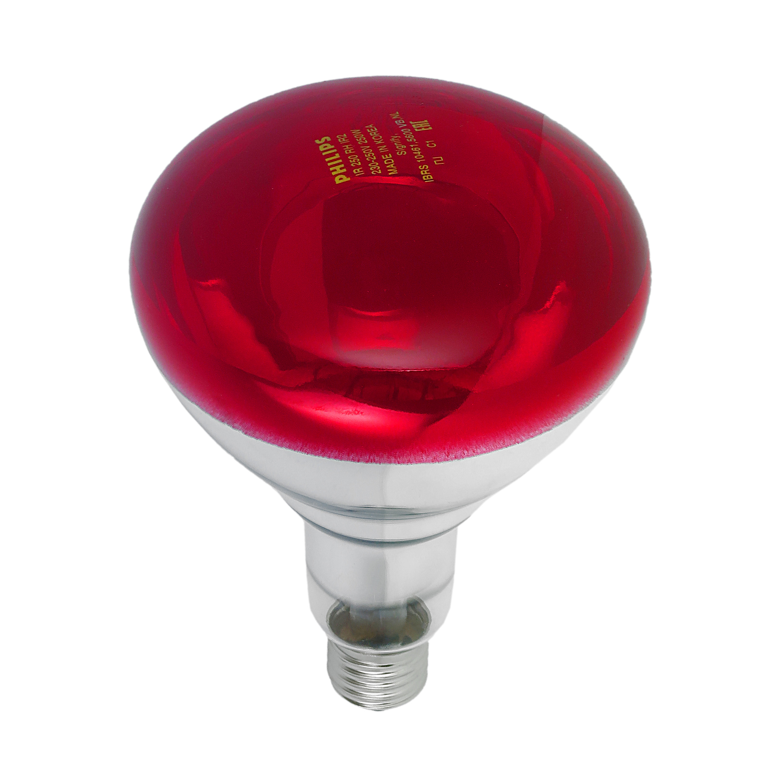 لامپ مادون قرمز 250 وات فیلیپس مدل IR-250W-RH-RED-230/250V-E27 پایه E27