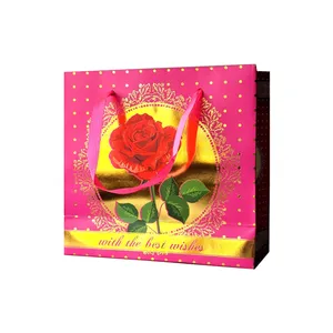 ساک هدیه ترمه مدل اسکوار کد 151