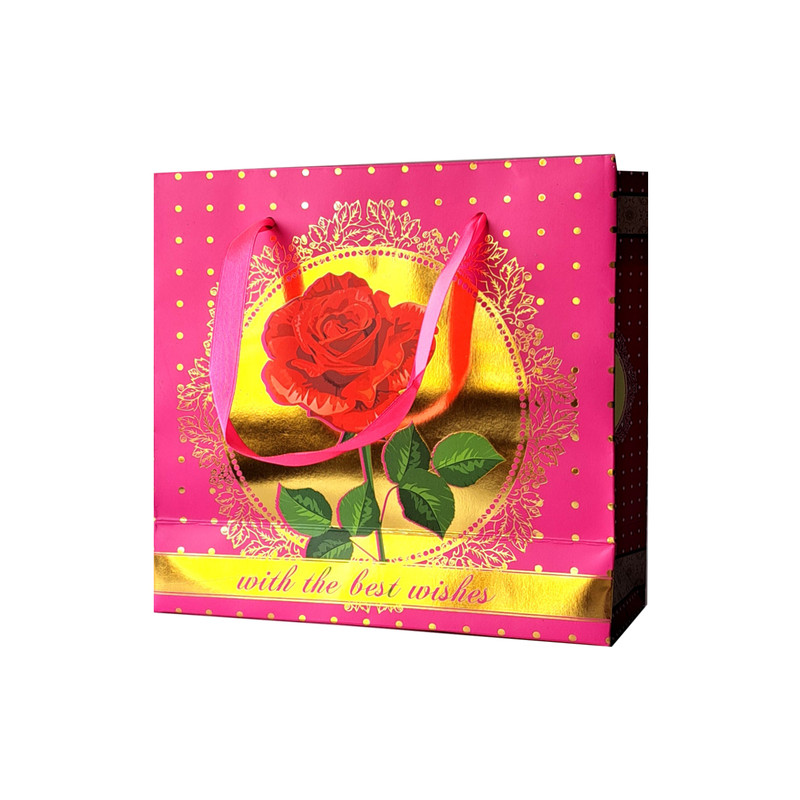 ساک هدیه ترمه مدل اسکوار کد 151