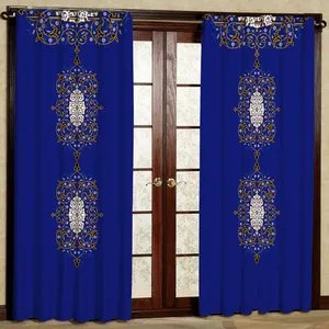 پرده مدل آویزی هازان پانچی کد 4011 سایز 140x200 سانتی متر