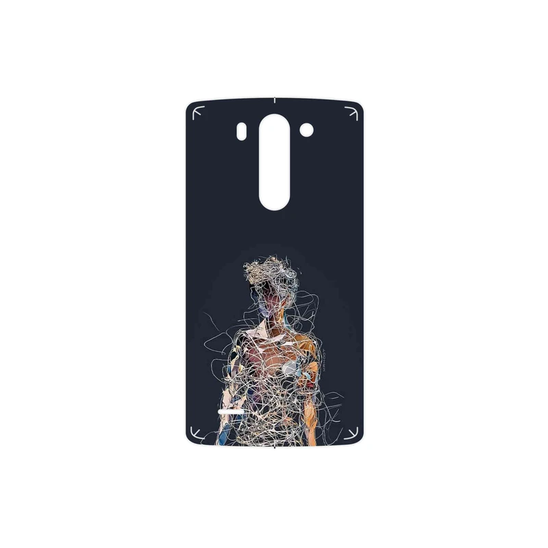 برچسب پوششی ماهوت مدل Strings Digital Art 1 مناسب برای گوشی موبایل ال جی G3 Beat