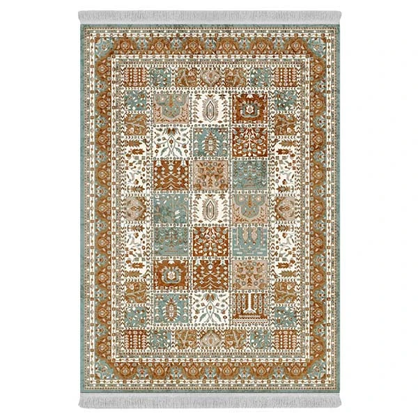 فرش پارچه‌ای دفه مدل فرشینه هازان مخمل کد 196