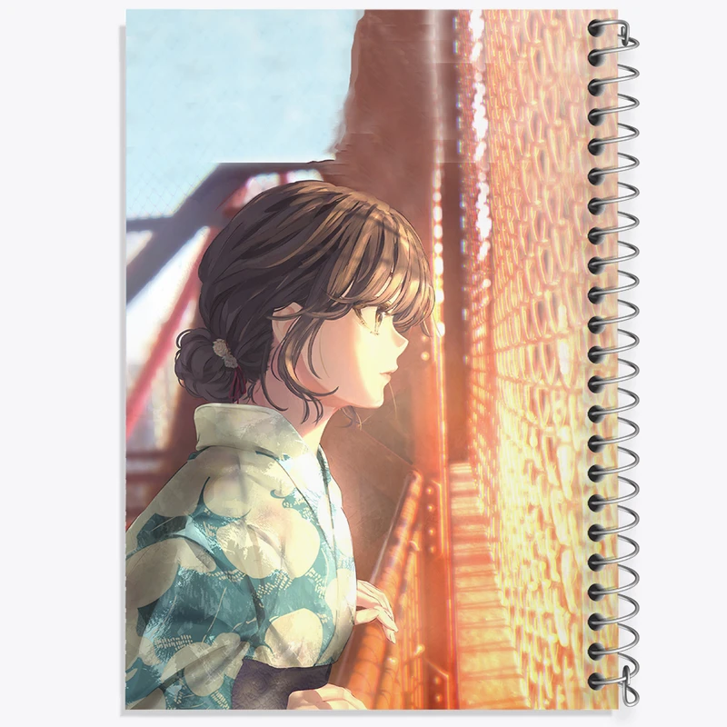 دفتر مشق 50 برگ خندالو طرح یوکینو انیمه جوانی کمدی رومانتیک من کد 32534