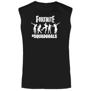 تاپ دخترانه مدل FROTNITE کد P013 رنگ مشکی