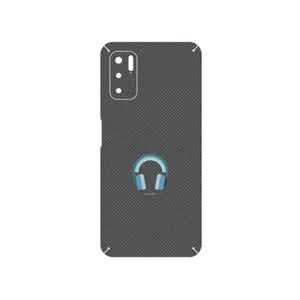 MAHOOT Minimal Headphone Icon Cover Sticker for Xiaomi Redmi Note 10 5G