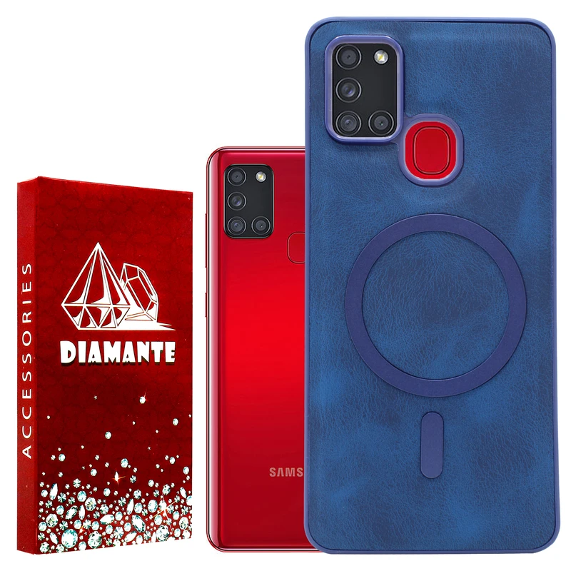 کاور دیامانته مدل Velvet Rd مناسب برای گوشی موبایل سامسونگ Galaxy A21s