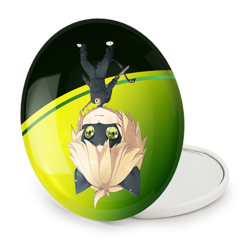 آینه جیبی خندالو طرح پسر گربه ای مدل تاشو کد 25016