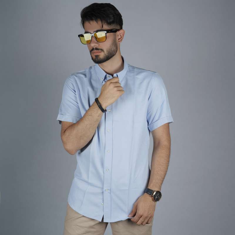 پیراهن آستین کوتاه مردانه یوکی مدل 2304S225093