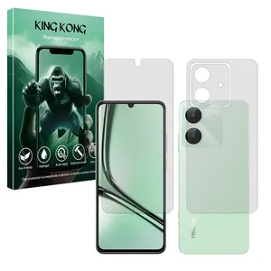 King Kong Tough model matte screen protector suitable for Realme Note 60X mobile phone along with the back protector 