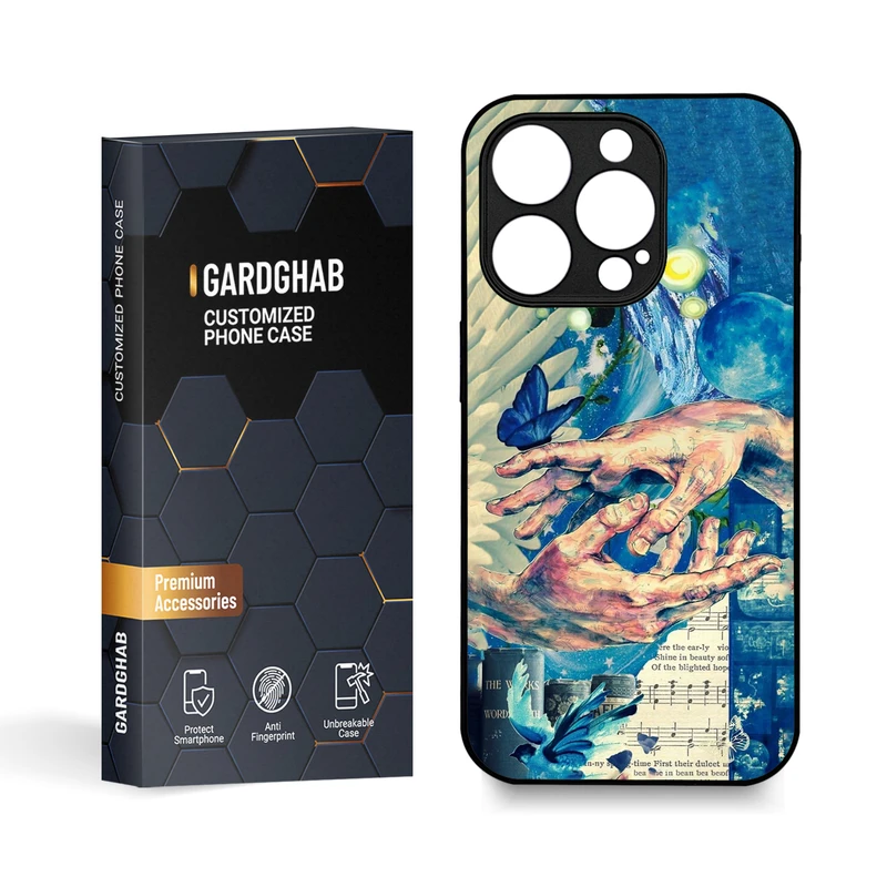  کاور گارد قاب مدل هنری مناسب برای گوشی موبایل اپل iPhone 15 Pro
