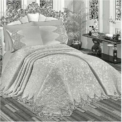 سرویس روتختی مدل Deren لیدی عروس دو نفره 6 تکه