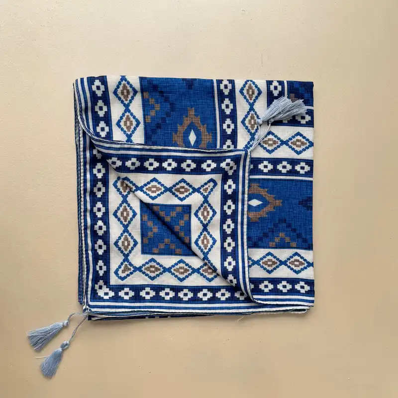 روسری زنانه مدل نخی سنتی کد 14