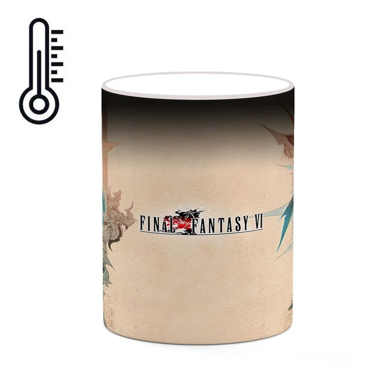 ماگ حرارتی کاکتی مدل بازی Final Fantasy VI کد mgh28477