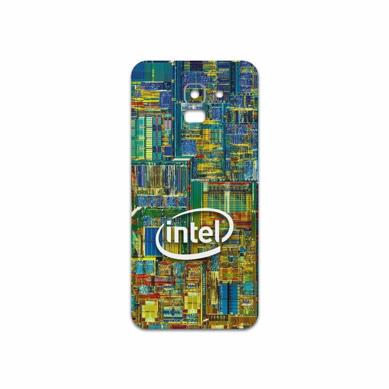 برچسب پوششی ماهوت مدل Intel Brand مناسب برای گوشی موبایل سامسونگ Galaxy J6