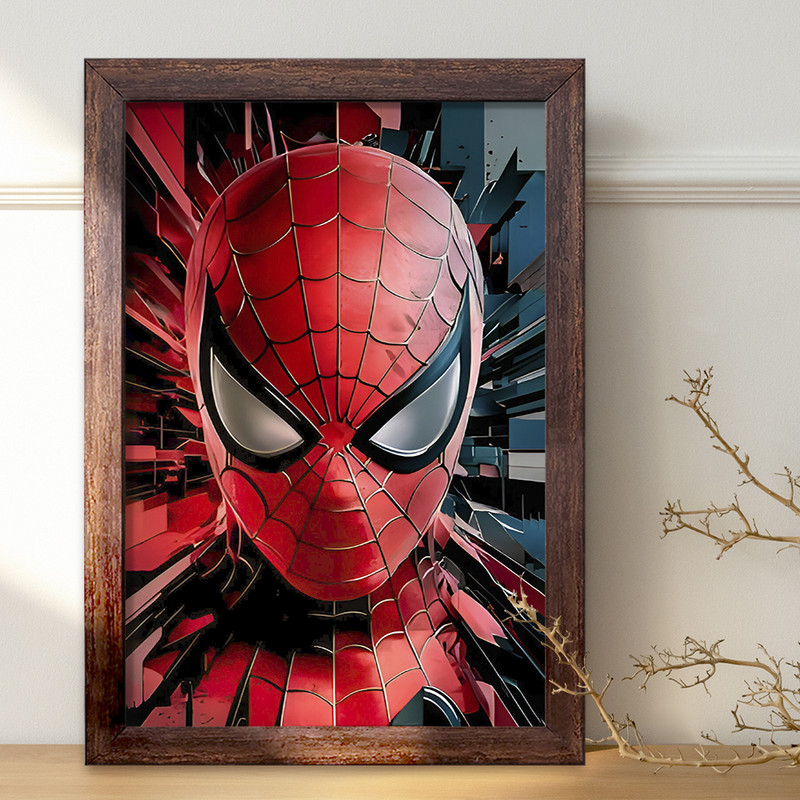 تابلو خندالو طرح مرد عنکبوتی (Spider Man) کد F6920