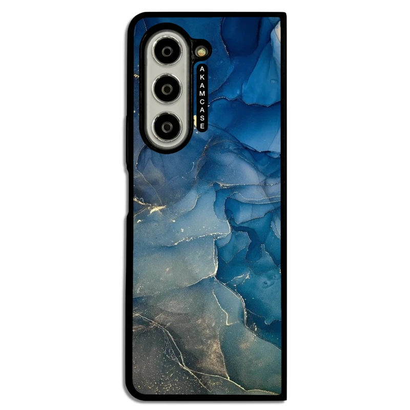 کاور آکام مدل AMC-WSGZFOLD5-MARBLE-38 مناسب برای گوشی موبایل سامسونگ Galaxy Z Fold 5
