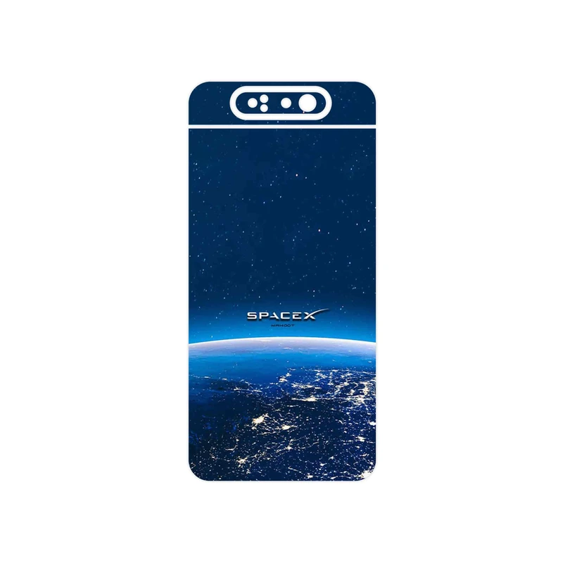 برچسب پوششی ماهوت مدل Space X مناسب برای گوشی موبایل سامسونگ Galaxy A80