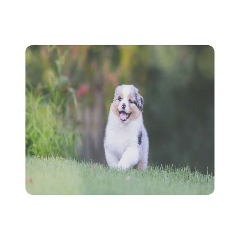 ماوس پد اطلس آبی طرح سگ مدل T7997