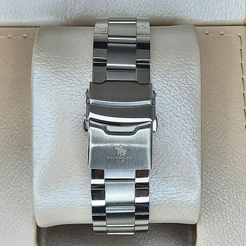 ساعت مچی عقربه‌ای مردانه کوارتز سانتا باربارا پولو راکت کلاب مدل SB.1.10541-3