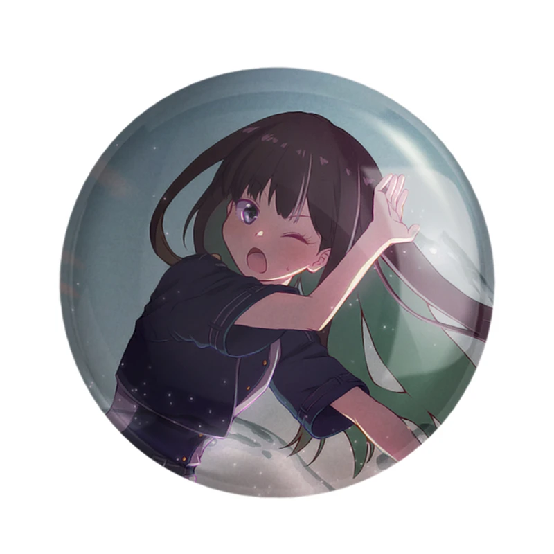 مگنت خندالو مدل چیساتو و تاکینا انیمه لیکوریس ریکویل Lycoris Recoil  کد 23022