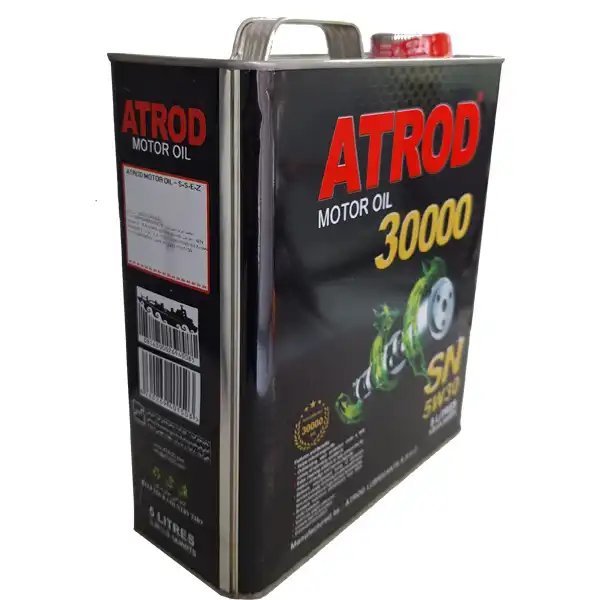 روغن موتور آترود مدل  5W30 SN مدل 30000  حجم 5 لیتر