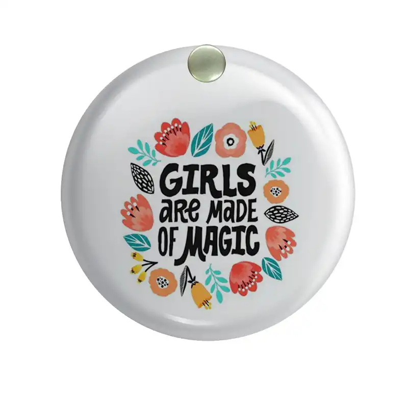 آینه جیبی طرح girls are made of magic مدل ai551
