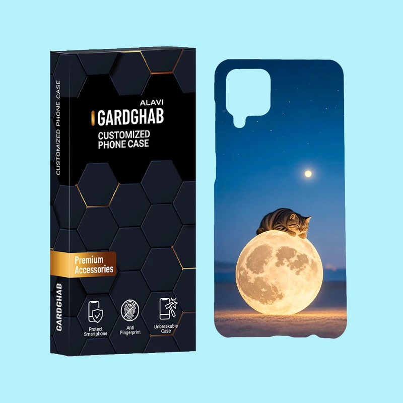 کاور گارد قاب علوی مدل حیوانات مناسب برای گوشی موبایل سامسونگ Galaxy A12