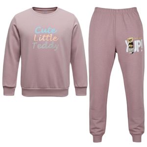 ست تی‌شرت آستین بلند و شلوار راحتی بچگانه نیل کوک مدل Teddy DS