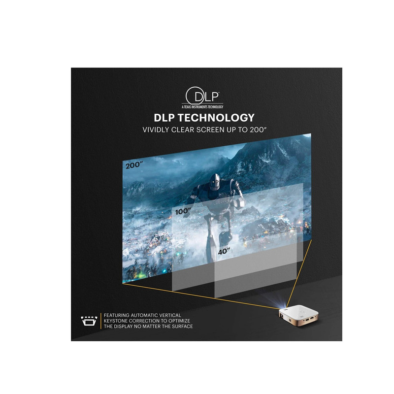 مینی ویدئو پروژکتور کداک مدل LUMA 400