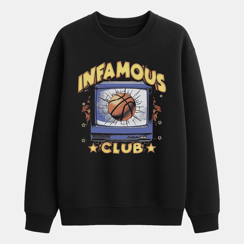 سویشرت مردانه باهرپوش شرق مدل باشگاه بسکتبال اسپرت z465