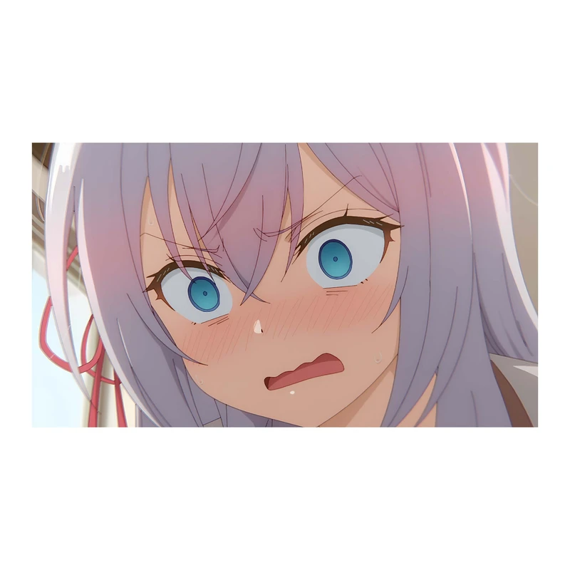 استیکر لپ تاپ و موبایل مدل انیمه طرح آلیسا Alya Sometimes Hides Her Alisa Mikhailovna Kujou کد 4008