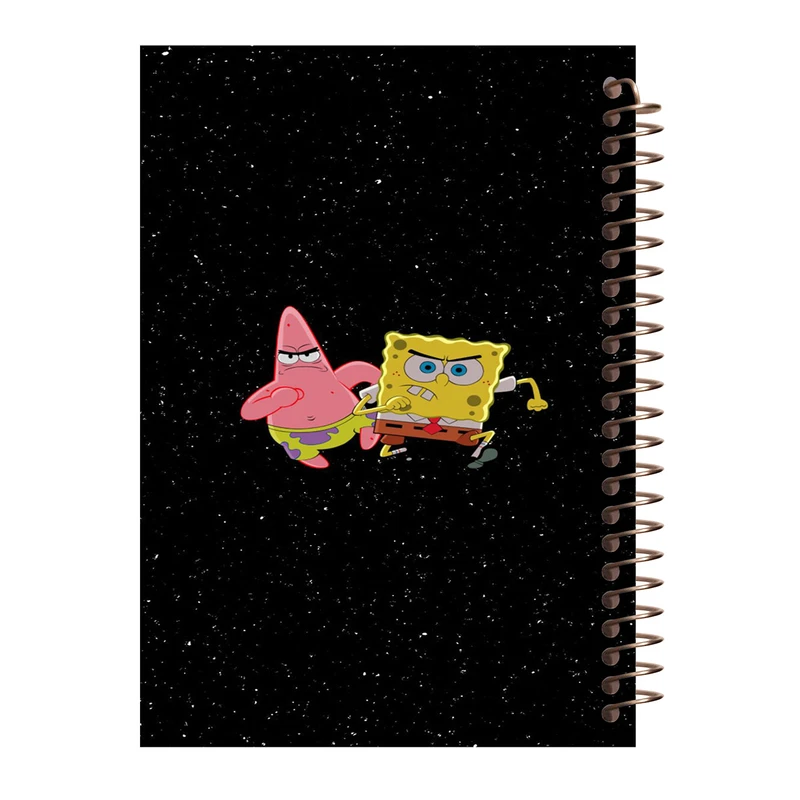 دفتر مشق 80 برگ طرح باب اسفنجی کد J358