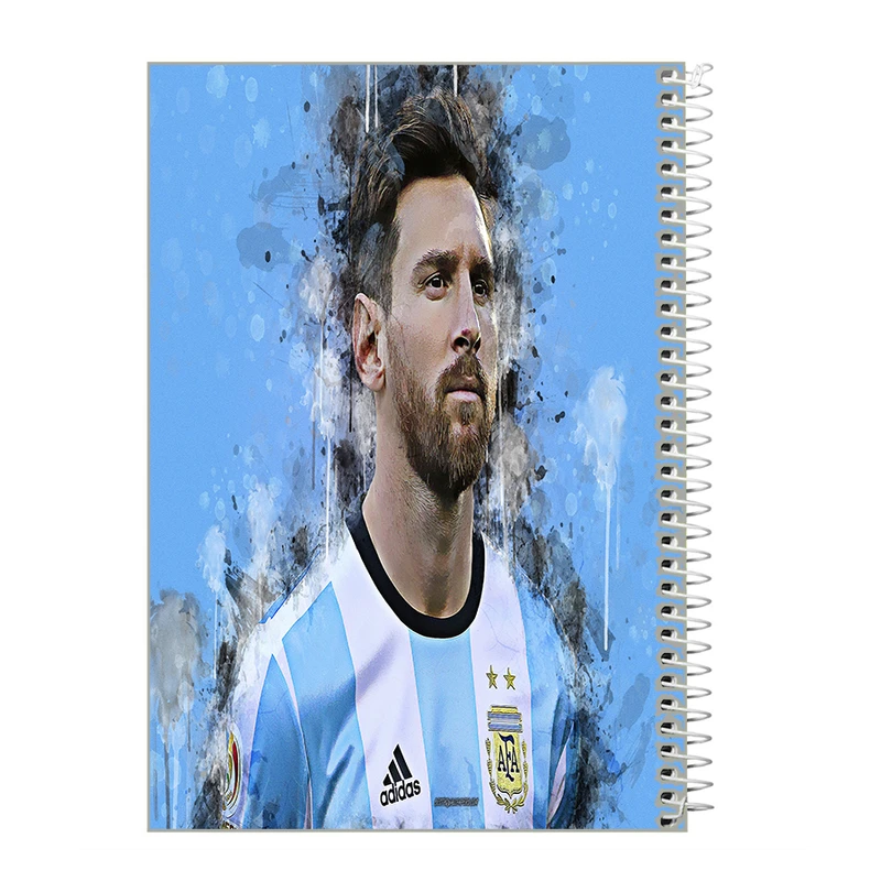 دفتر مشق 100 برگ طرح لیونل مسی کد mm6