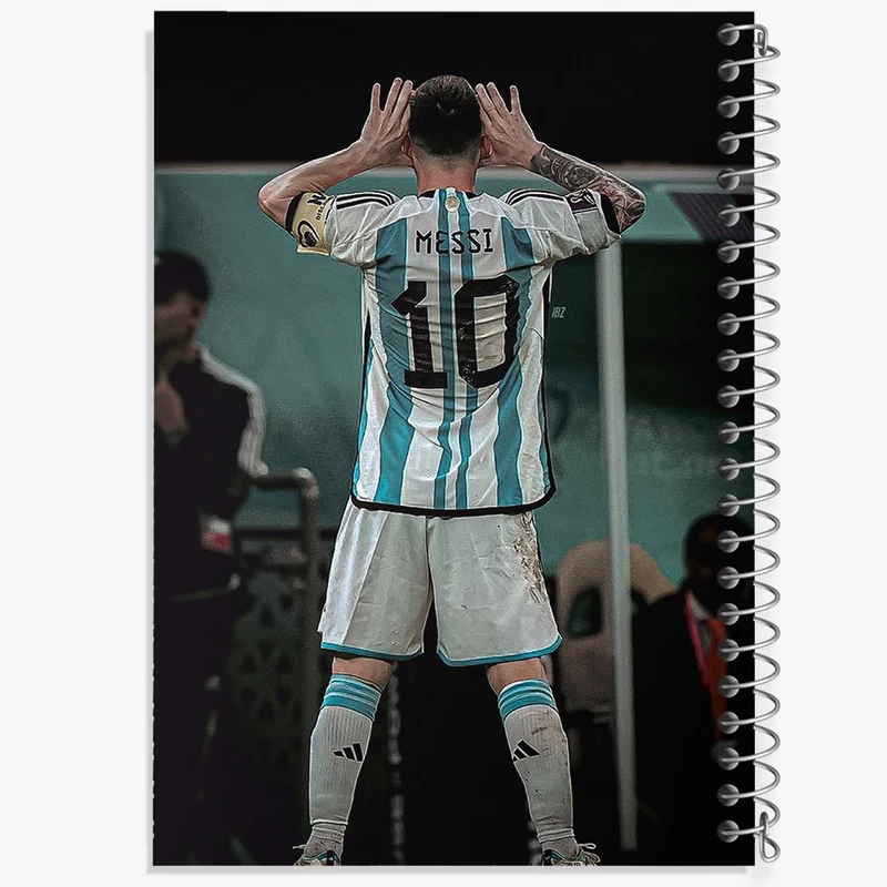 دفتر نت موسیقی 50 برگ خندالو مدل لیونل مسی کد F1146