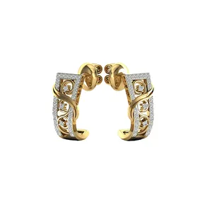 گوشواره نقره زنانه ژابیز کد 092
