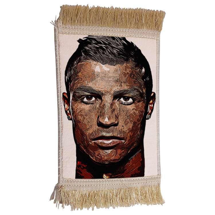 فرش ماشینی دیوارکوب مدل رونالدو کد 482