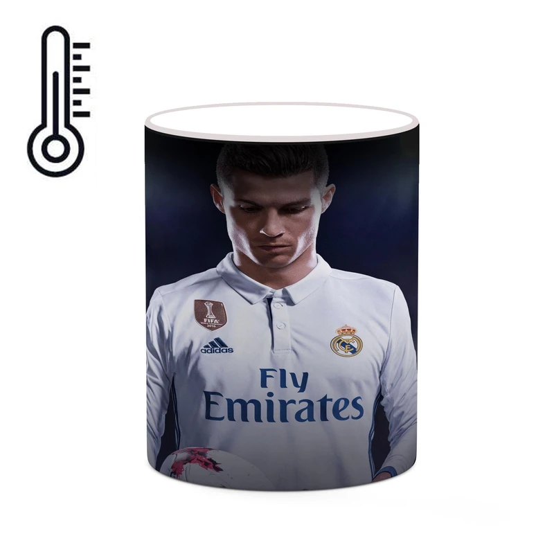 ماگ حرارتی کاکتی طرح Ronaldo رونالدو مدل mgh43174