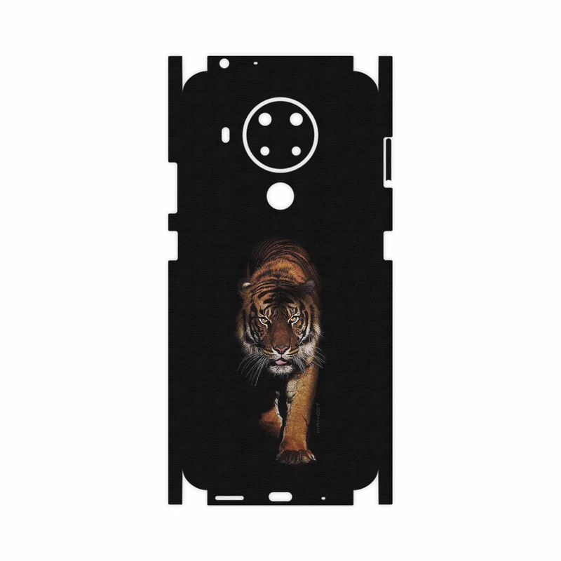 برچسب پوششی ماهوت مدل Wild-Tiger-FullSkin مناسب برای گوشی موبایل نوکیا 5.4