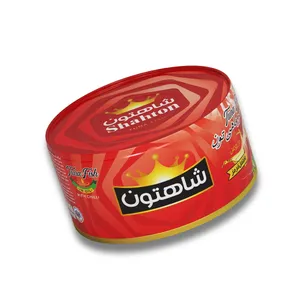 کنسرو فیله ماهی تون شاهتون با فلفل - 180 گرم