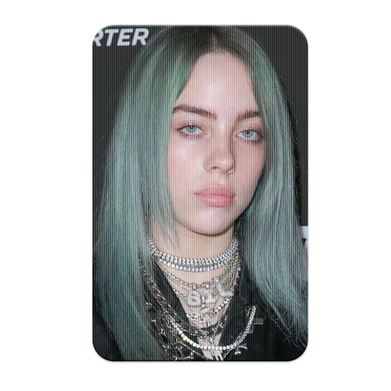 استیکر کارت پرمانه طرح Billie Eilish کد pm3d.816
