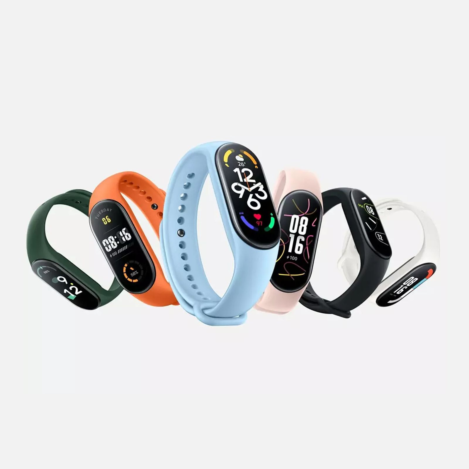 مچ بند هوشمند شیائومی مدل Mi Band 8 گلوبال -  - 29