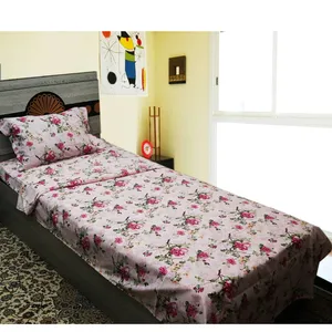 سرویس ملحفه مدل سارینا S100 یک نفره سه تکه 