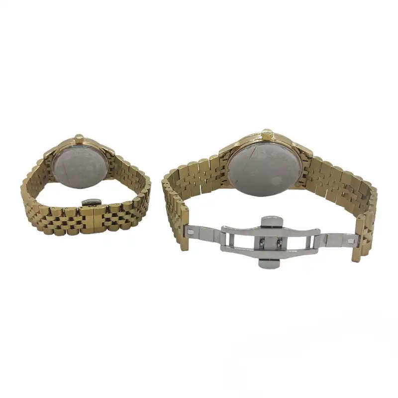 ست ساعت مچی عقربه ای زنانه و مردانه مدل Cit.tak