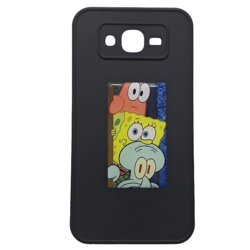 کاور طرح باب اسفنجی مدل j7 مناسب برای گوشی موبایل سامسونگ Galaxy J7 / J7 2015