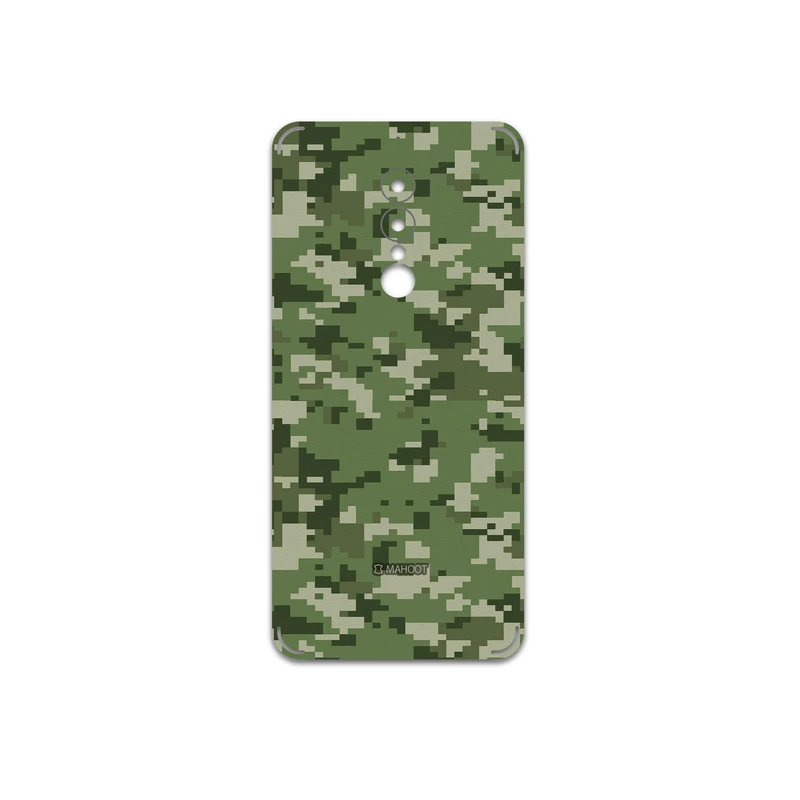 برچسب پوششی ماهوت مدل Army-Green-Pixel مناسب برای گوشی موبایل جی ال ایکس Shahin