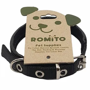 قلاده گردنی سگ و گربه رومیتو طرح برزنتی مدل K40