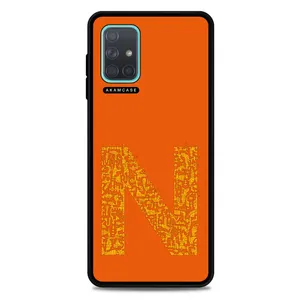 AKAM AMC-WSGA71-ALPHADOODLEBET-14 Cover For Samsung Galaxy A71