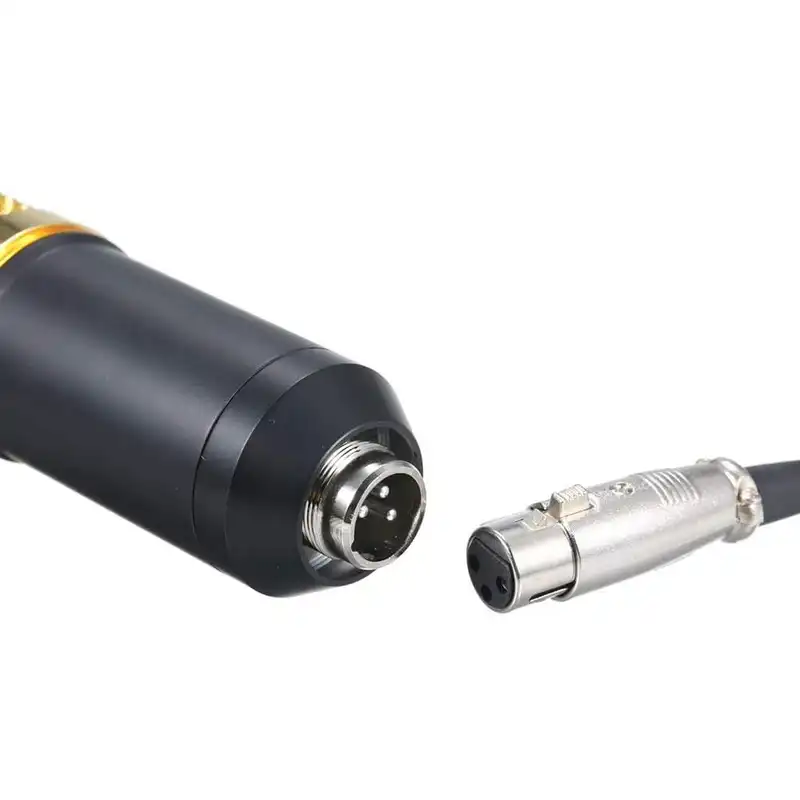 میکروفن کندانسر مدل Live Broadcast Equipment همراه با پایه تلسکوپی